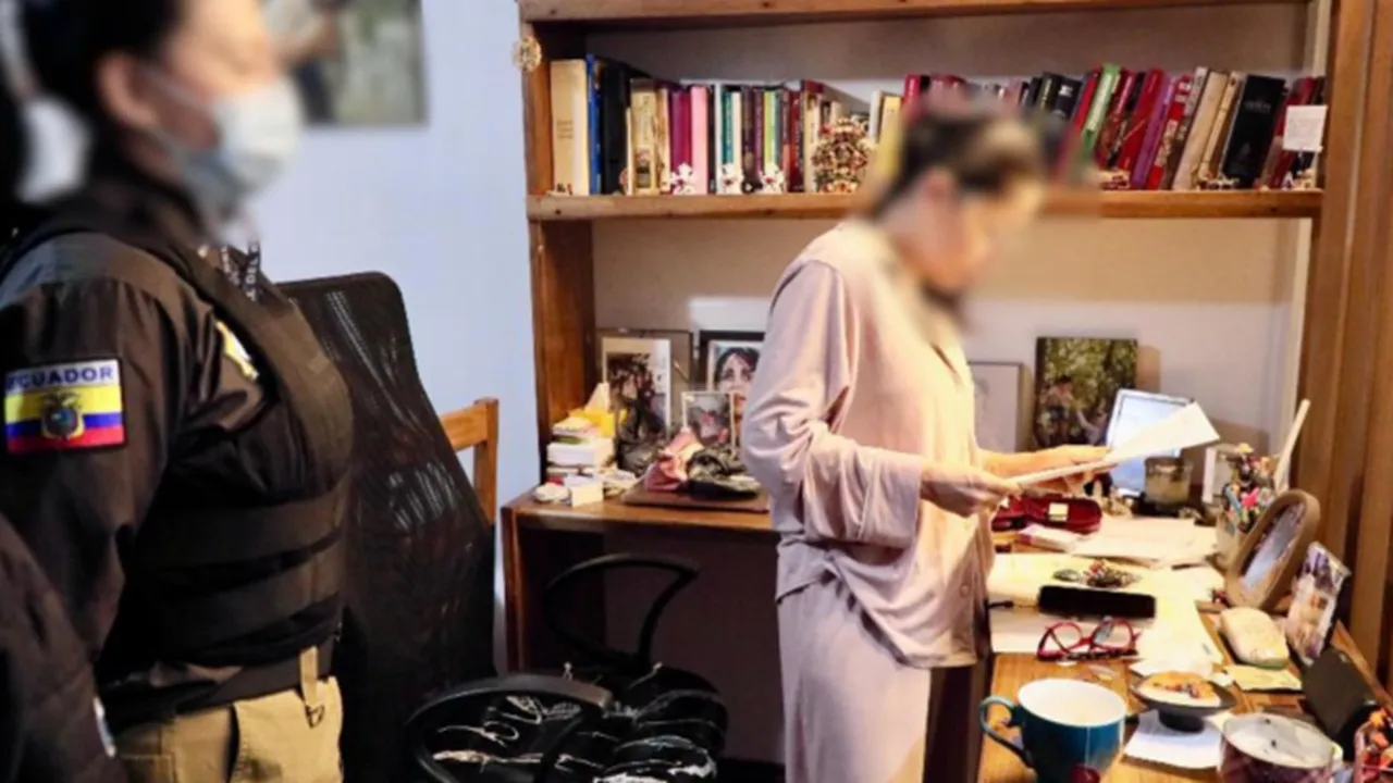 Allanamiento a Luisa González